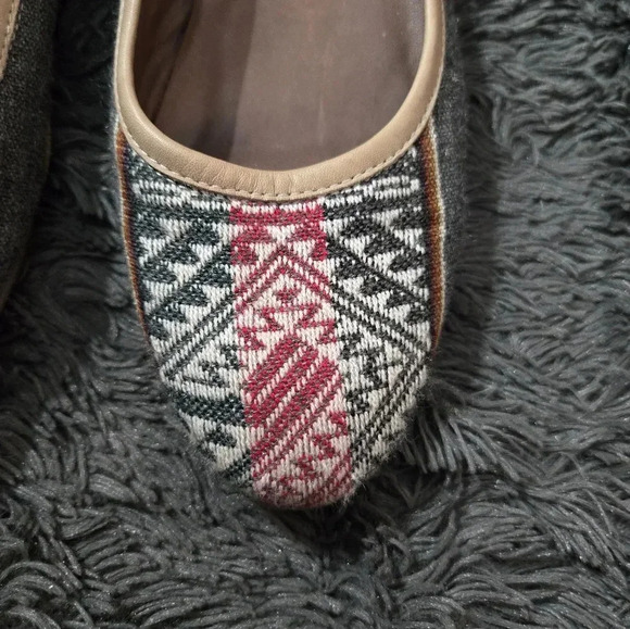 Fortress of Inca | Woven Aztec Ballet Flats Sz 10 - Picture 4 of 13